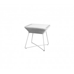 Breeze Side Table - White Grey